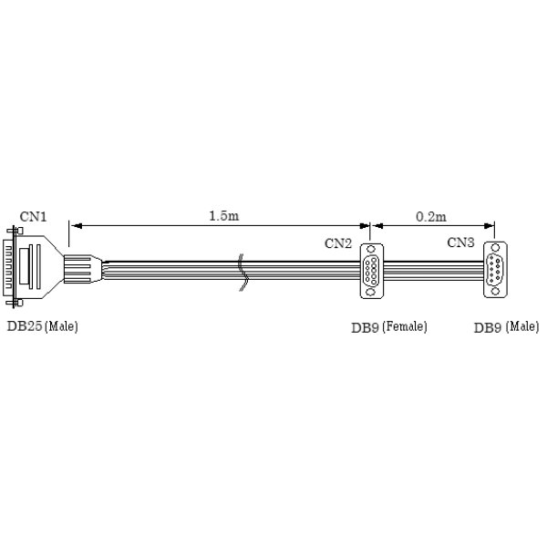 Photo2: Monitor Cable for DSUB 9-Pin (2)