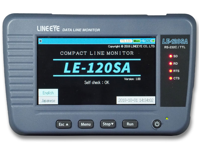 Photo1: Data Line Monitor (Async RS-232C, TTL(UART)) (1)