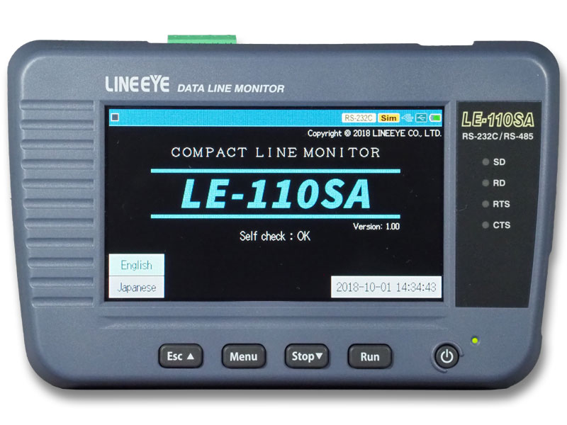 Photo1: Data Line Monitor (Async RS-232C, RS-422/485) (1)
